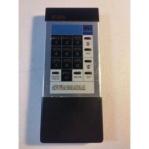 Genuine SYLVANIA T176AG-AG01 Vintage TV Television OEM Remote Control RC5 17PB